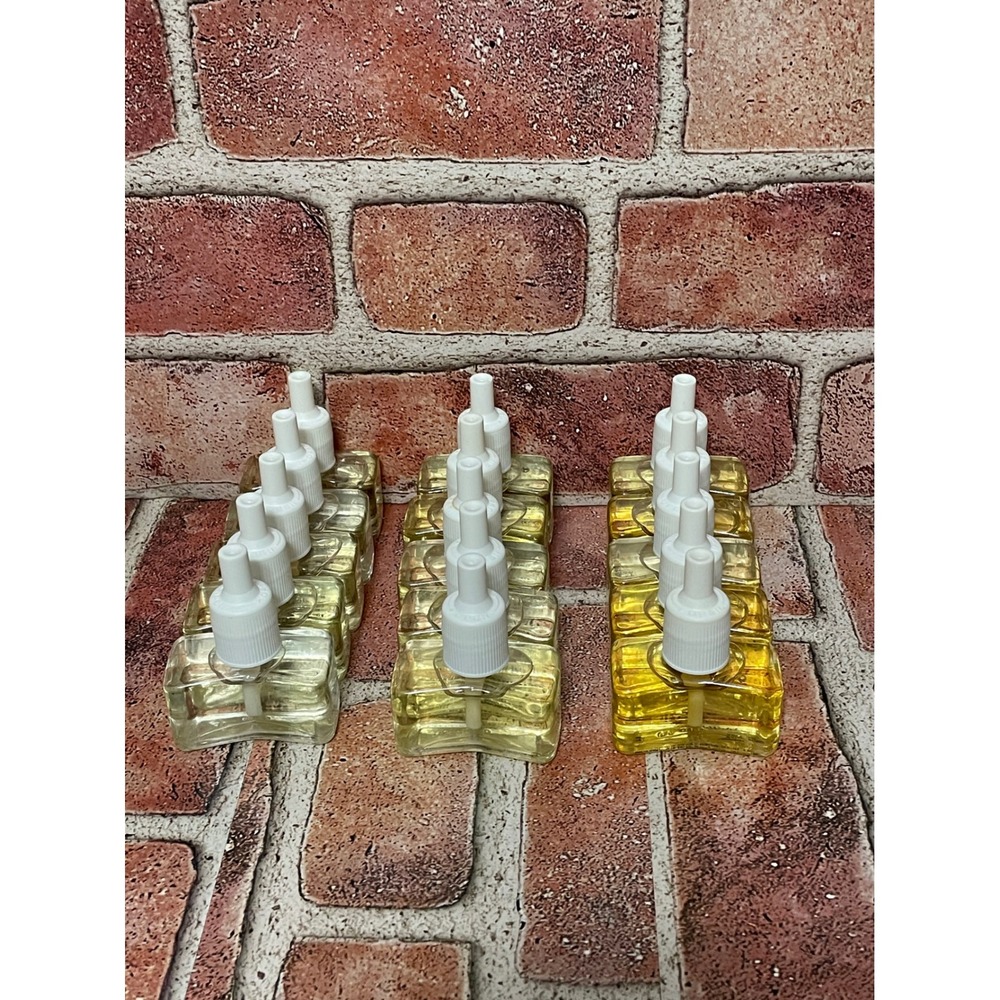 HomeWorx by Harry Slatkin Wall Plug-In Fragrance Refills Lot of 15 Assorted